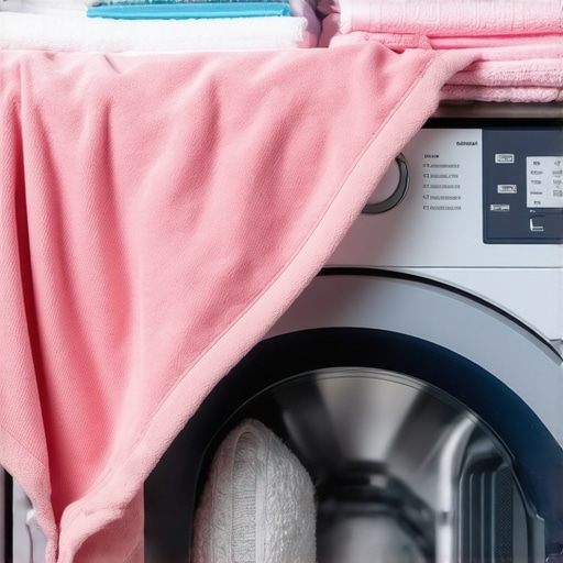 A person filling a front load washer with towels to test load capacity
